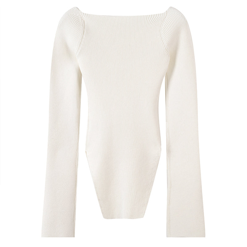 Valencia Knitted Long Sleeve Top