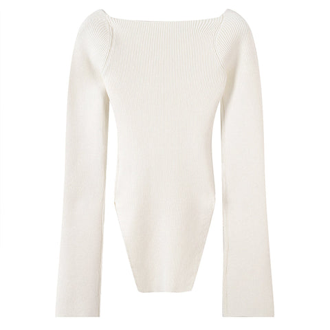 Valencia Knitted Long Sleeve Top