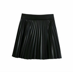 Ciara Vegan Leather Skirt