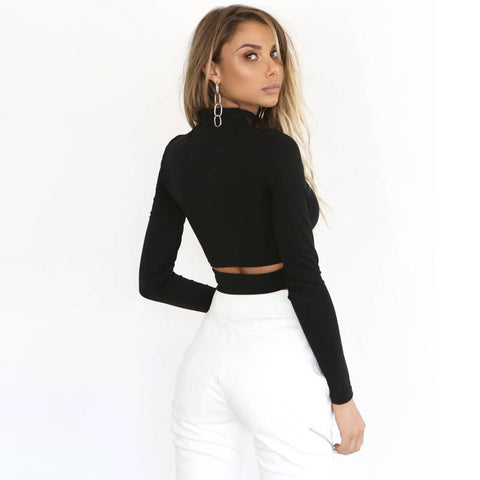 Tamsin – Kurzes Top mit Cut-Outs