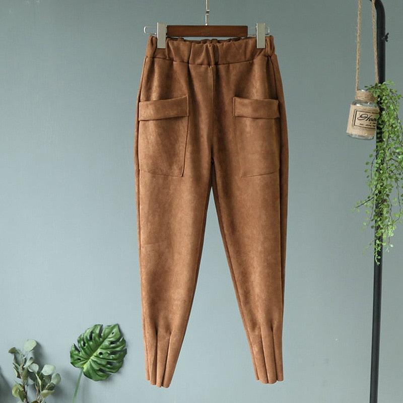 Banco Suede Cargo Pants