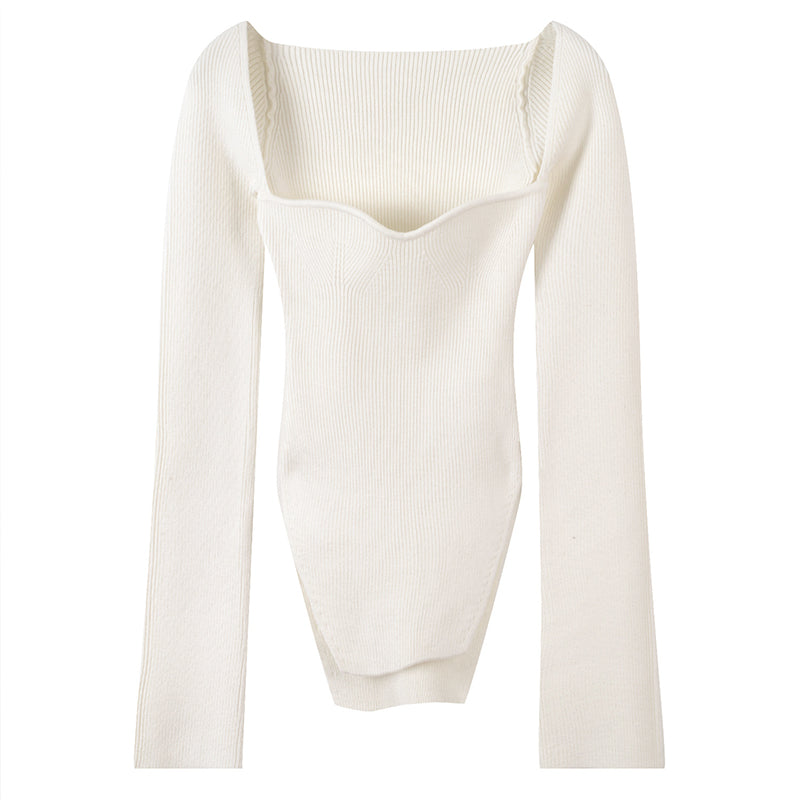 Valencia Knitted Long Sleeve Top