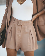 Smith Pocketed Belted Shorts