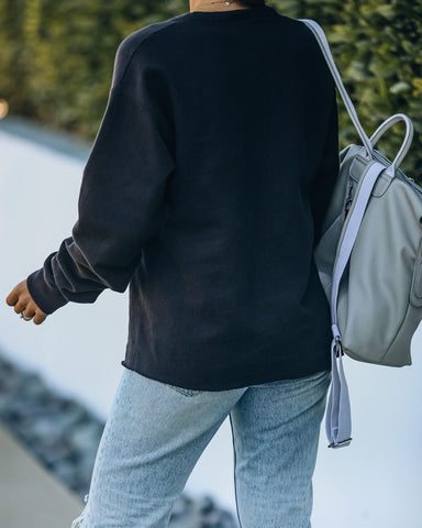 Sweatshirt aus Baumwollmischung „Watch The Sunset“ 