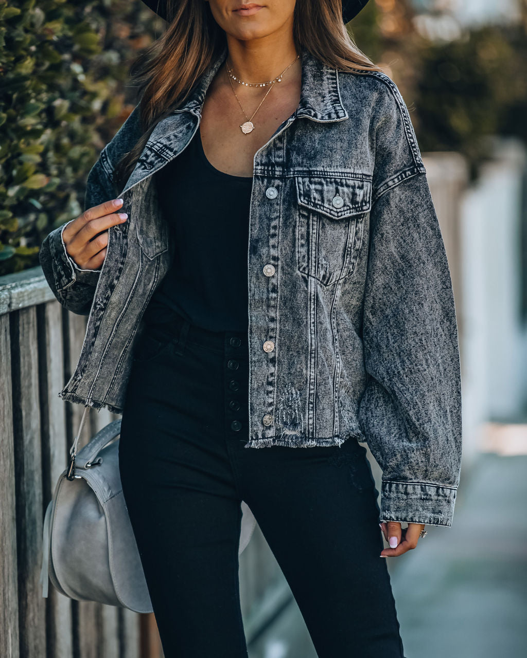 Tobias – Lässige Jeansjacke im Used-Look 