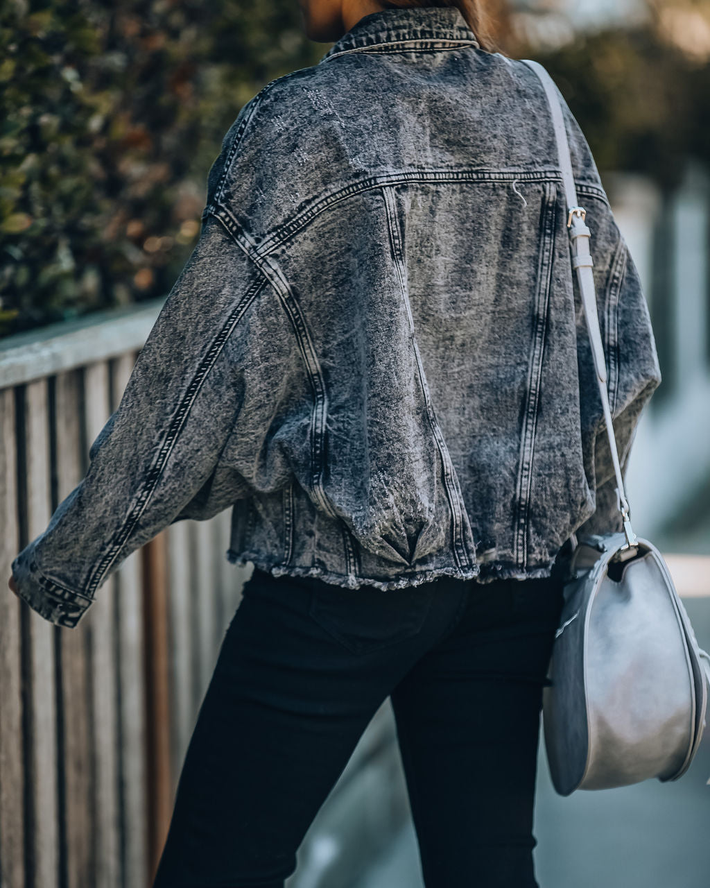 Tobias Distressed Relaxed Denim Jacket