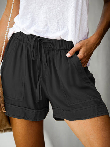 Tie High Waist New Shorts