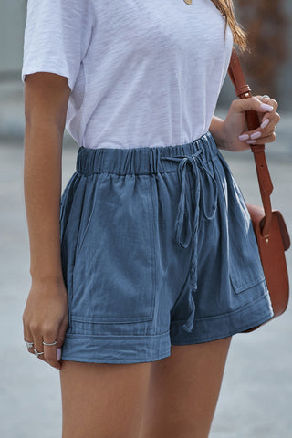 Tie High Waist New Shorts