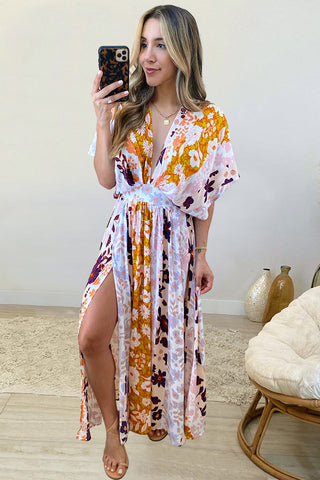 Bohemian Floral Dress