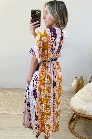 Bohemian Floral Dress