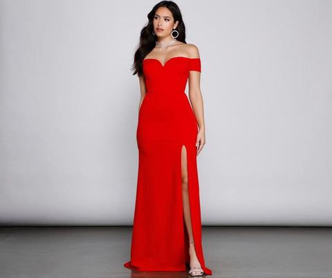 Myra Formal High Slit Dress