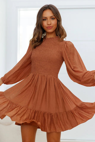 Vara Chiffon Ruffle Dress