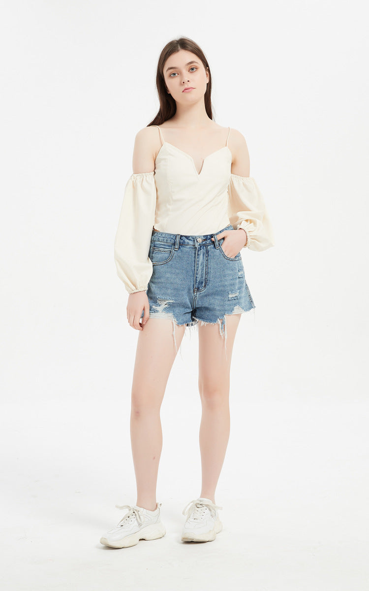 TITANIA KYALITE DENIM SHORTS