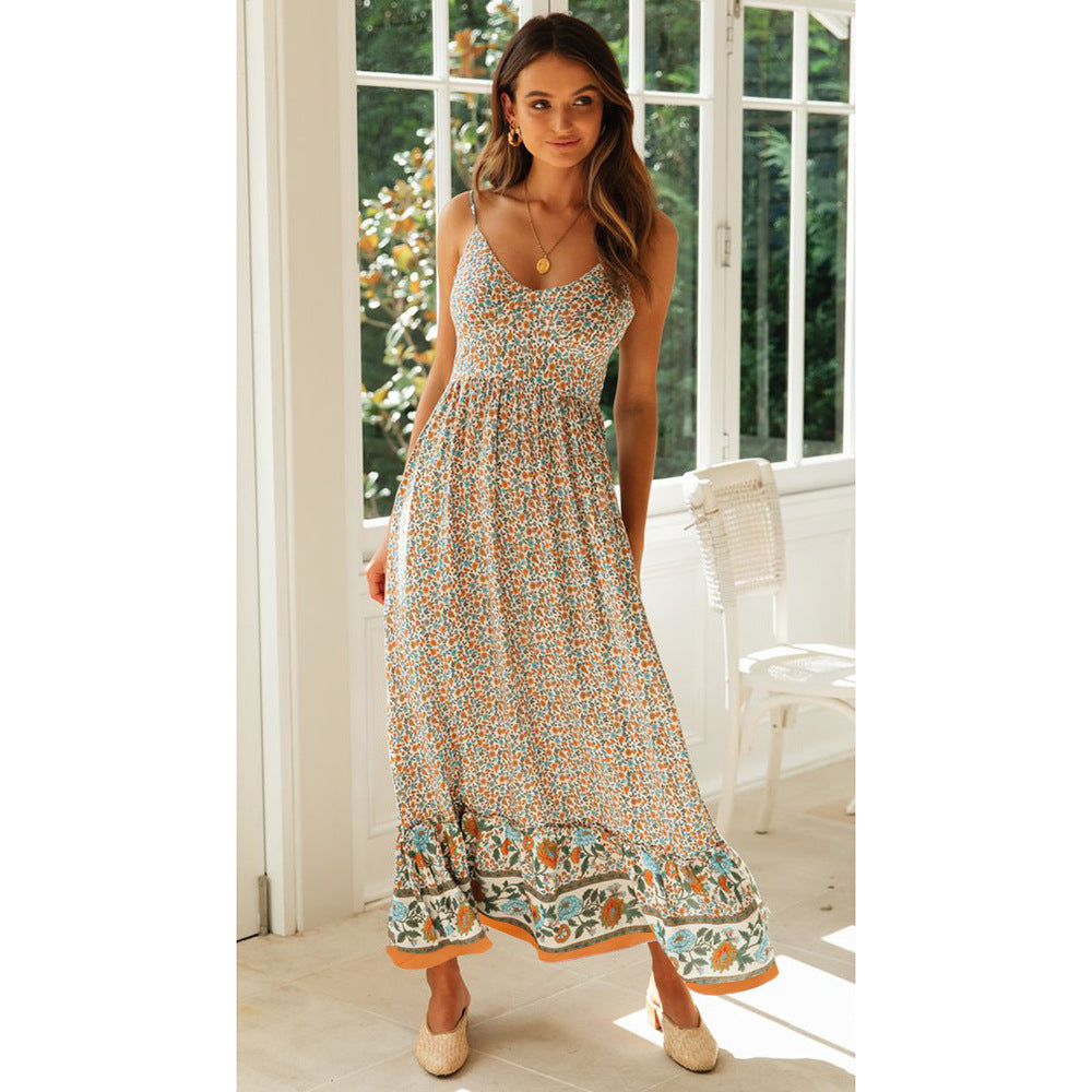 Spell On You Printed Midi Dress