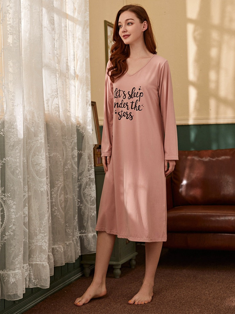 Slogan Night Dress