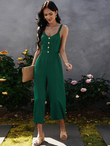 Strapless Backless Jumpsuit