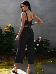 Strapless Backless Jumpsuit