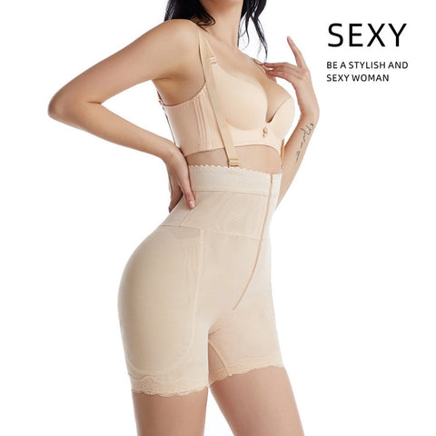 Zipper Front Shapewear Panty