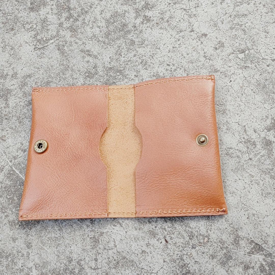 Simple cowhide card holder Coin Purse