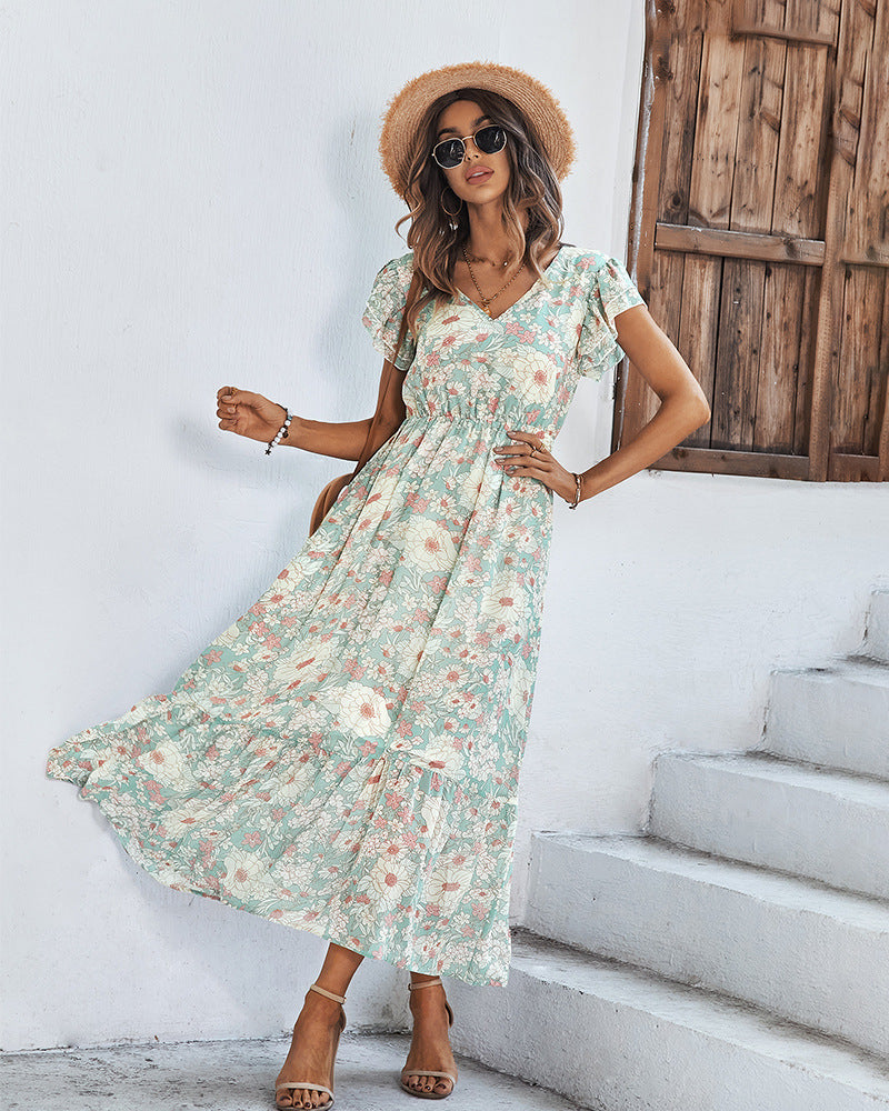 Source Of Love Floral Maxi Dress