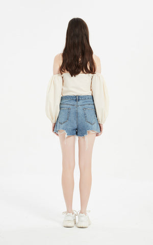 TITANIA KYALITE DENIM SHORTS