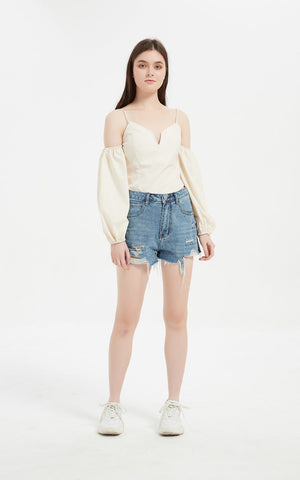 TITANIA KYALITE DENIM SHORTS