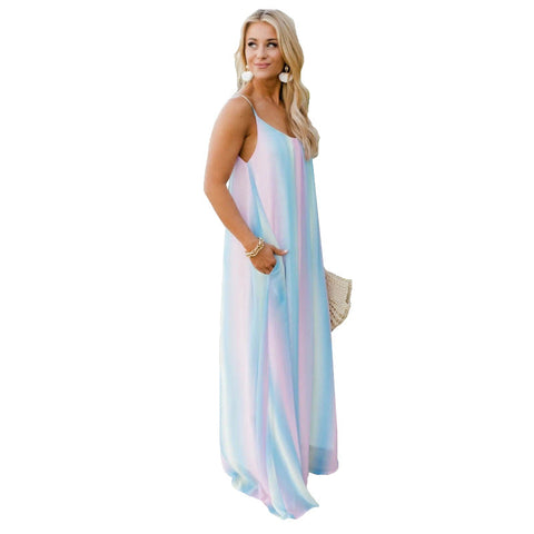 You Do You Colorblock Maxi Dress