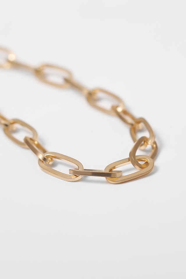 Faux Pearl Pendant Chain Necklace