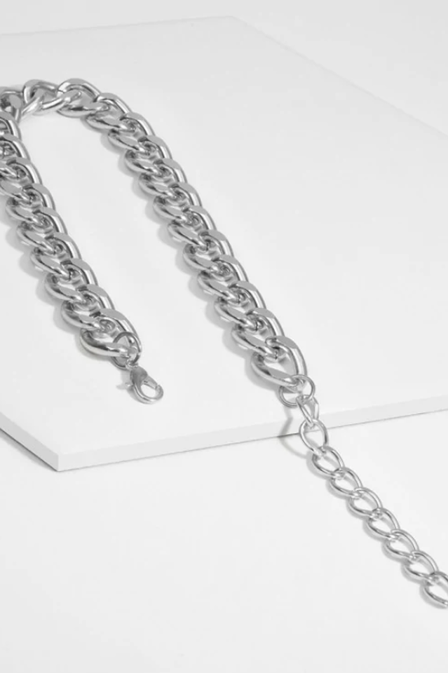 Brief Link Chain Collarbone Necklace