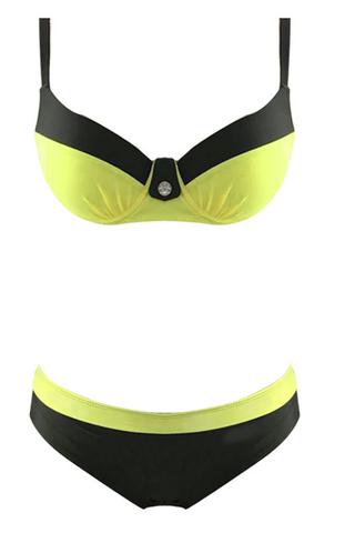 Tropisches Strand-Bikini-Set