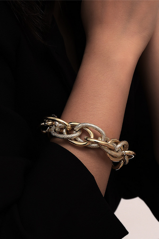 Metal Chunky Chain Bracelet