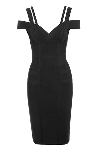 Off Shoulder Bodycon Bandage Dress