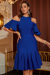 Blue Mini Party Dress
