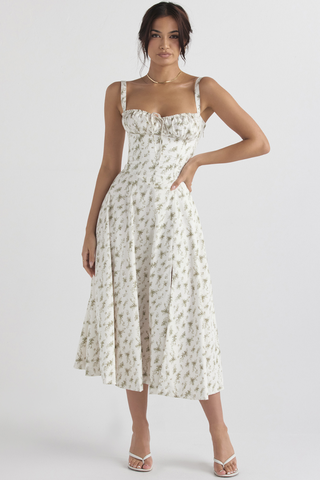 Robe d'été à imprimé floral