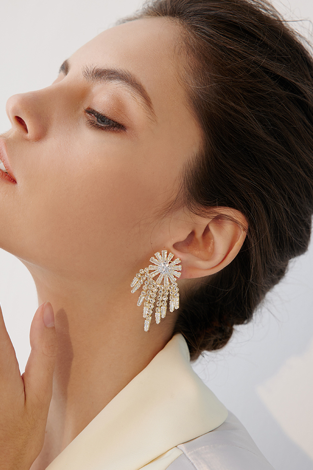 Sparkling Baroque Earrings