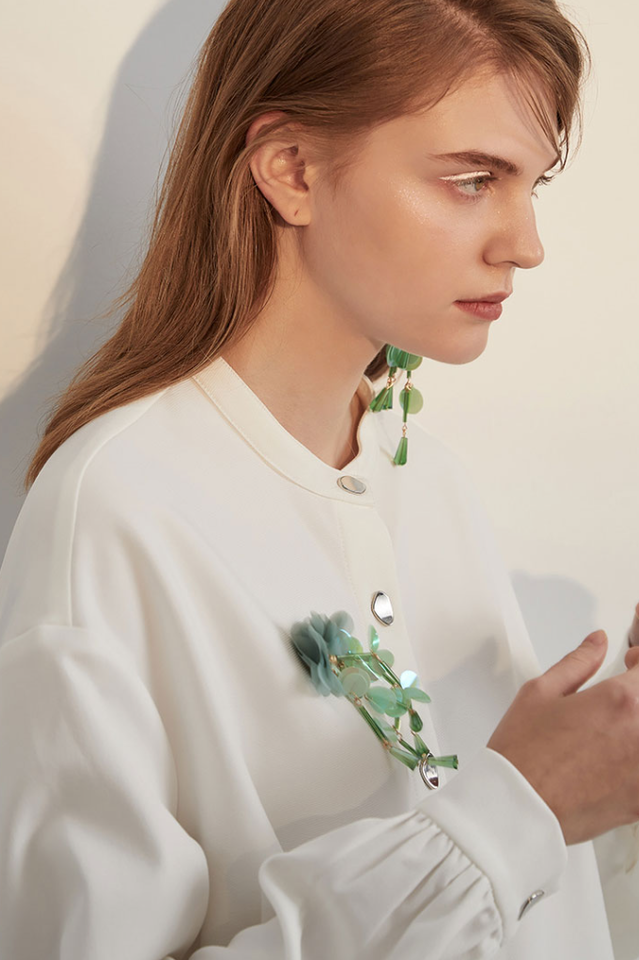 Flower Sequin Earrings