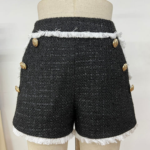 Cristia Tweed-Shorts