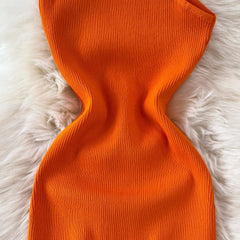 Steph Knit One Shoulder Dress