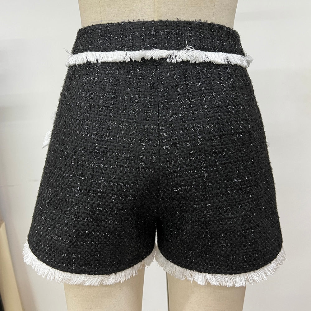 Cristia Tweed Shorts