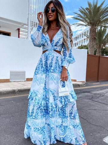 Santorini Boho Dress