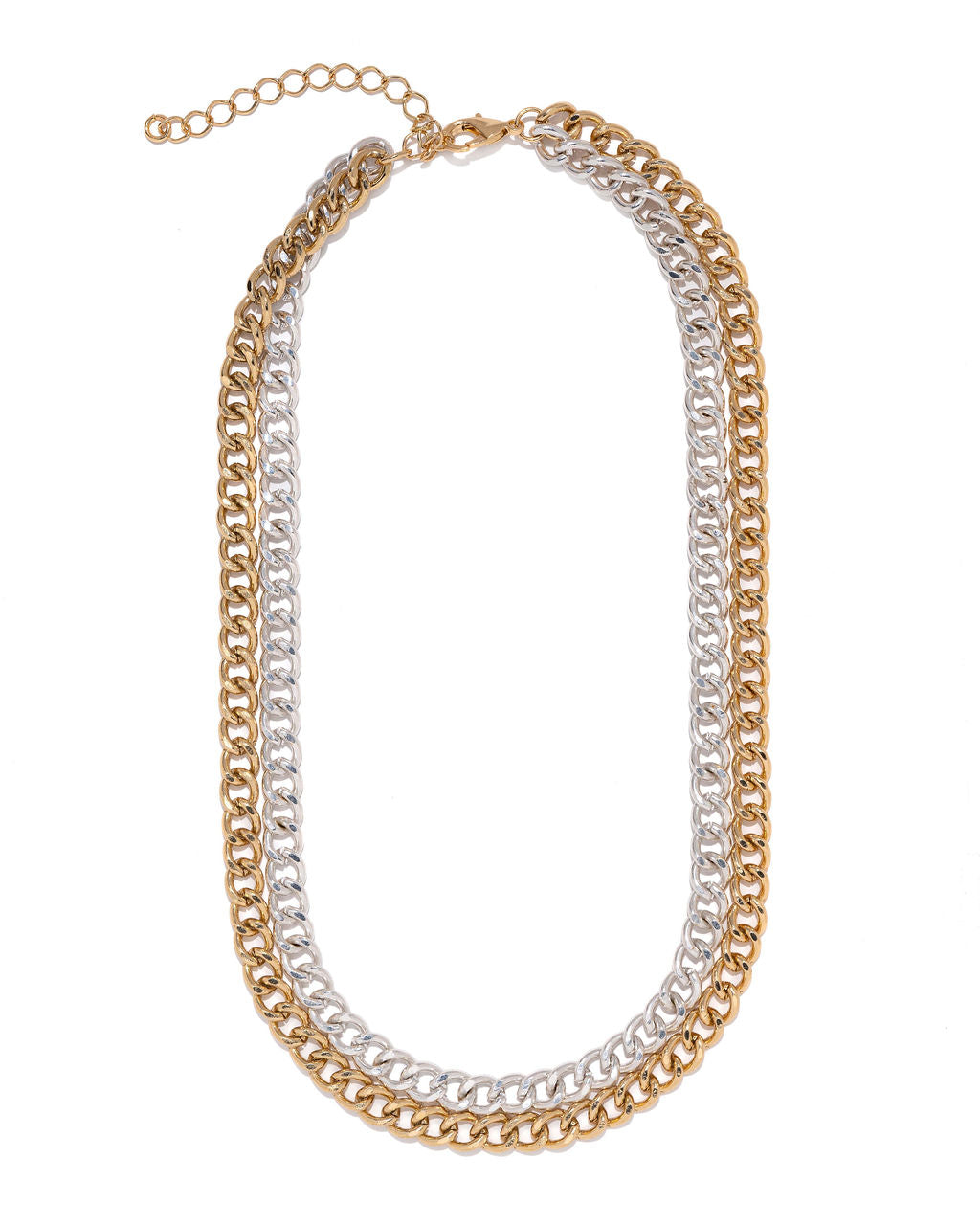 Skipper Layered Chain Necklace