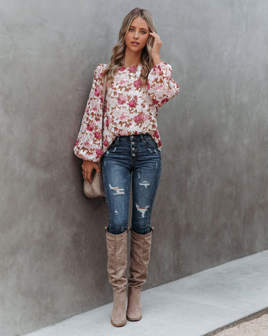 Truffle Floral Blouse