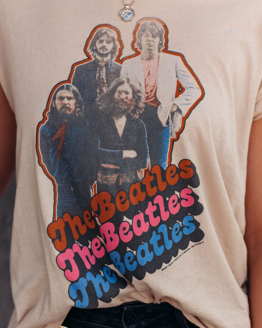 The Beatles Cotton Band Tee