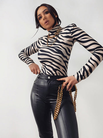 Malaya High Waist Skinny Vegan Leather Pants