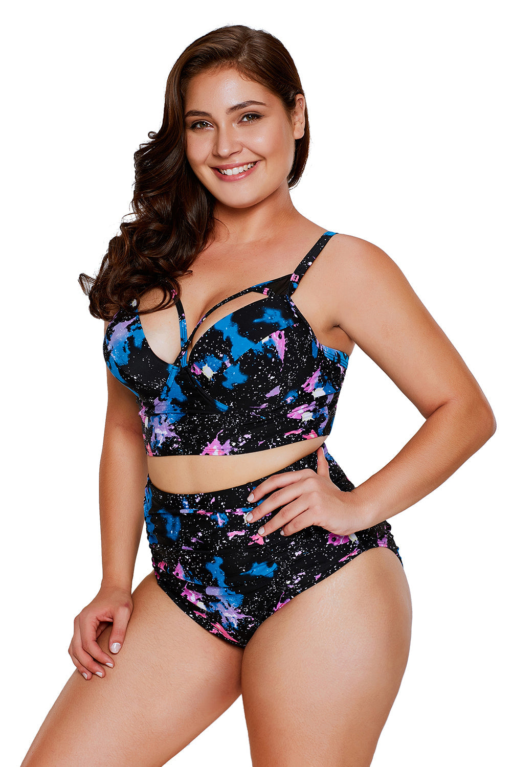 Wonderful Night Push Up Padded High Waist Swimsuit