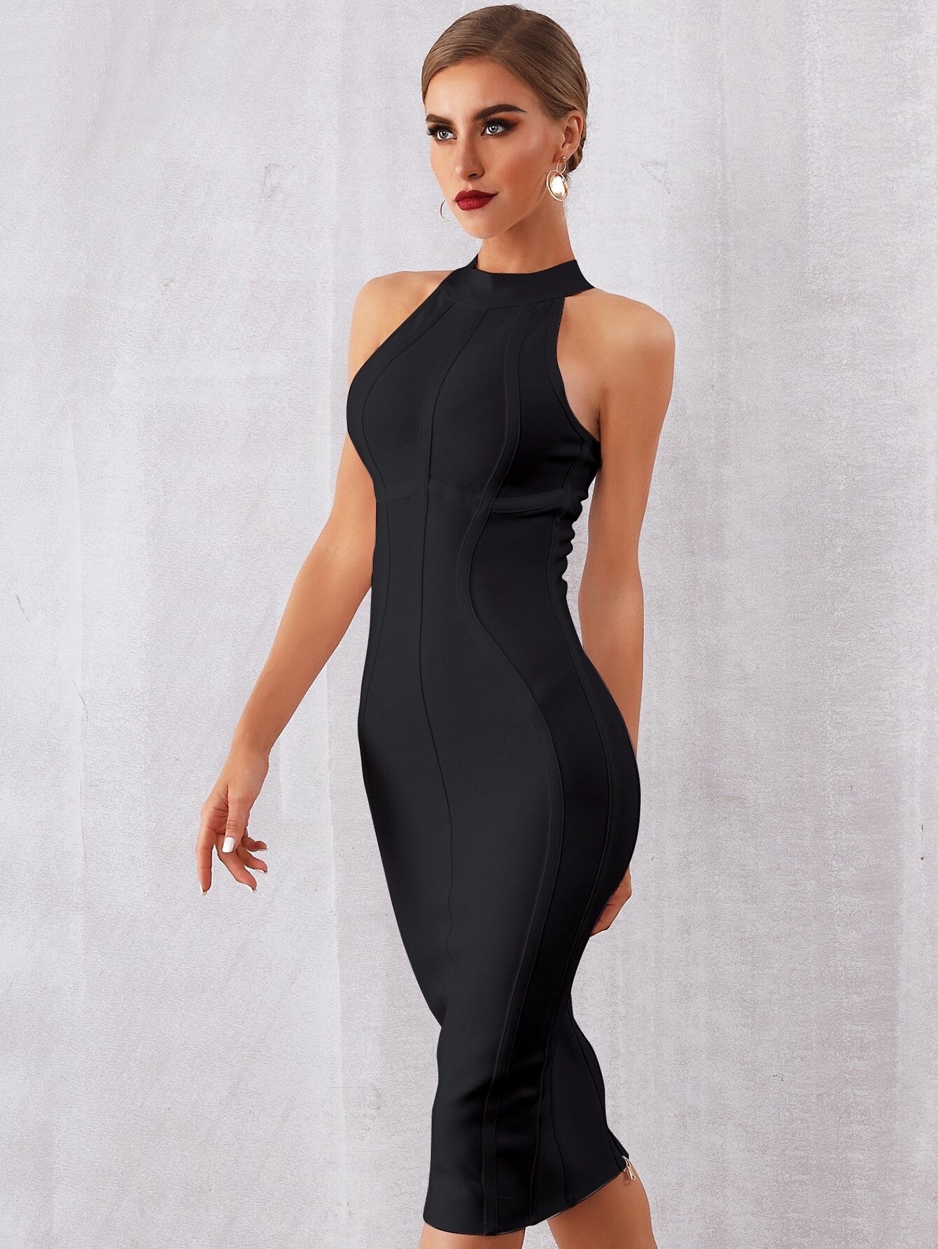 Damara Elegant Bodycon Bandage Dress