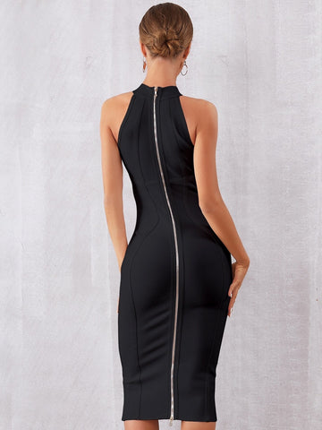 Damara Elegant Bodycon Bandage Dress