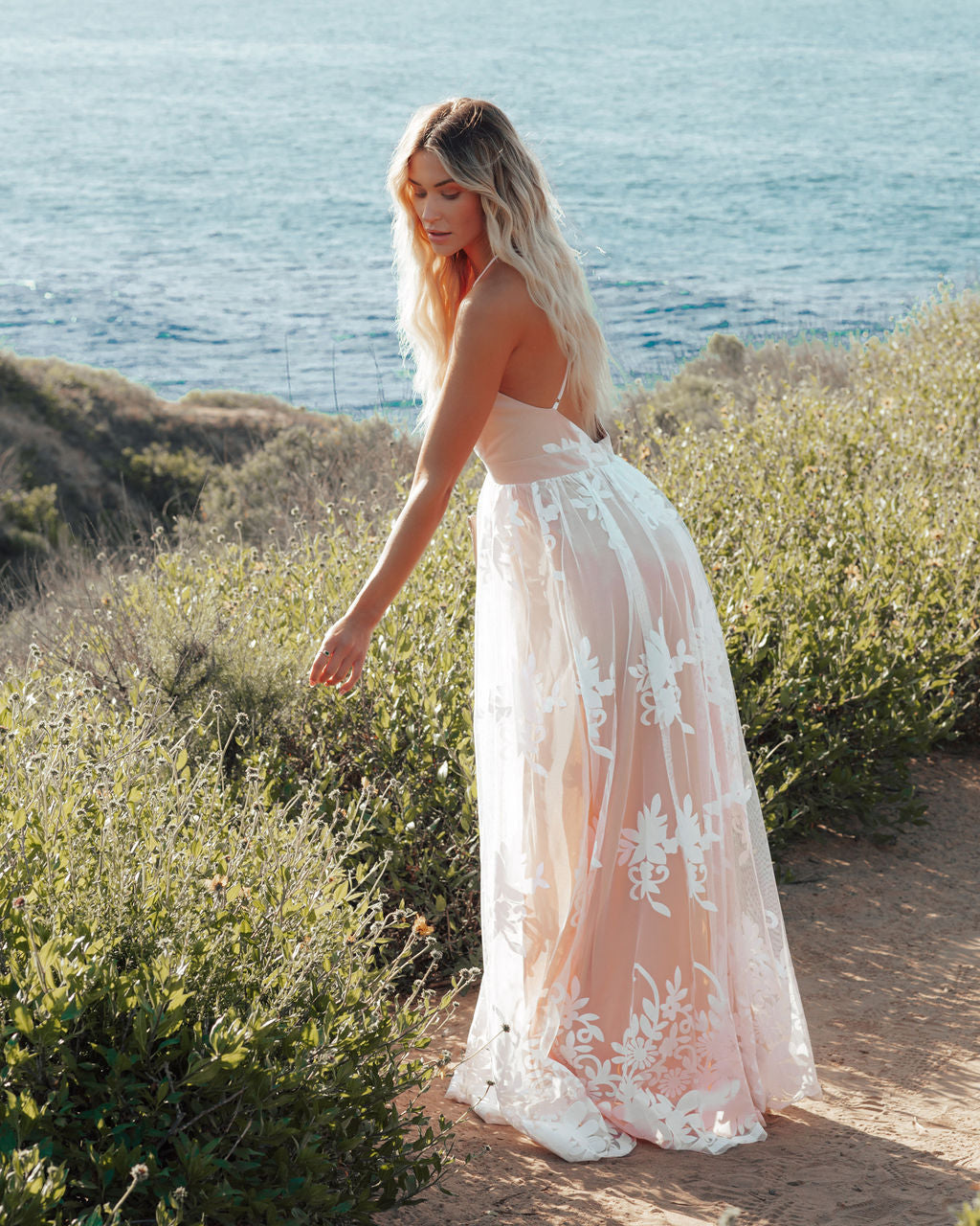 Antonia Maxi Dress - White