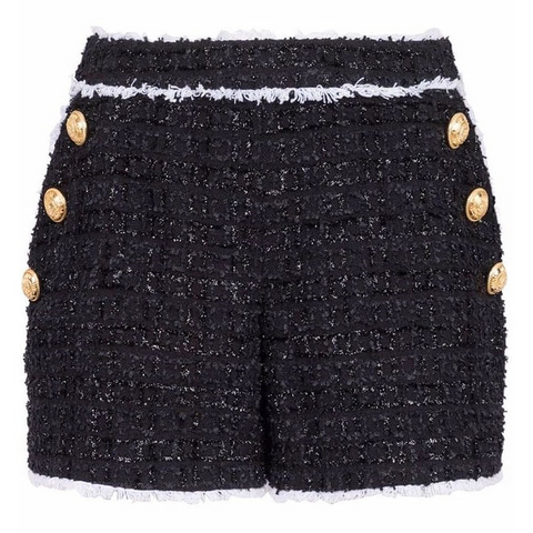 Cristia Tweed-Shorts