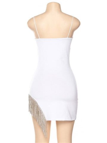 Leslie Bodycon Rhinestones Dress